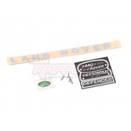 Team Raffee Co. RC 1/10 Metal Defender Logo Green for RC D90/D110 RC 1/10