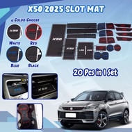 Proton X50 New 2025 Interior Slot Mat Silicone Anti Slip Mat Noise Reduction x50 2025