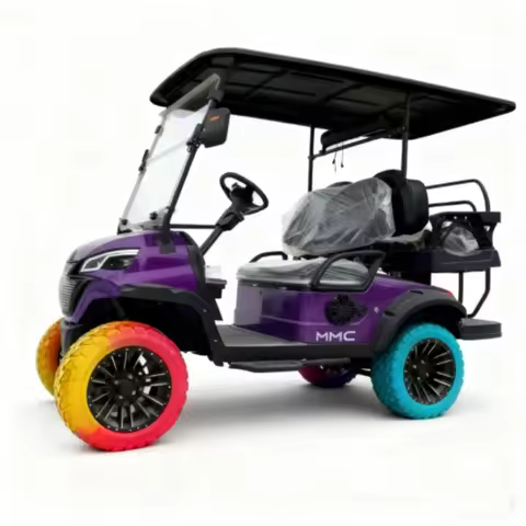 MMC Professional Custom Electric 4WD Golf Cart, 48V 7000W, 2/4/6/8 Seats, 63 km/h, High-speed, Quiet