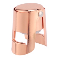 Champagne Bottle Stopper Rose Gold Stainless Steel Champagne Sealer Plug Super Powerful Vacuum Seal Reusable Wine Saver