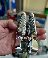 FOOTSTEP STEP INJAKAN KAKI CHROME APRILIA UNIVERSAL HONDA BEAT SCOOPY VARIO crome