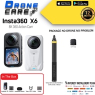 *Ready Stock*Insta360 X6 -Waterproof 360ActionCamera with 1/1.1"Sensors,8K50Fps 360 HDR Video,120MP 