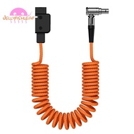 DT- D-Tap to  2Pin Male Coild Power Cable for RED, ,  Cameras 60CM/1.96FT, High Durability