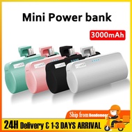 [SG seller] Mini Powerbank 3000 Mah Power Charging Power Bank Android Micro USB Powerbank /Powerbank Fast Charging 迷你充電寳