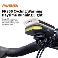 Ravemen FR300/FR160 Out-Front Light For Garmin Flash Lighting USB Recharge Ultralight Lamp Waterproo