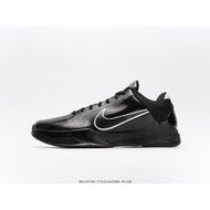 100%Authentic Nike Zoom Kobe 5 ZK5 Black Samurai Sports Basketball Shoes for Men