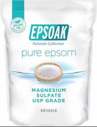 Epsoak Epsom Salt Magnesium Sulfate USP Epsoak 無味 瀉鹽 32oz (2磅) 【817678012309】