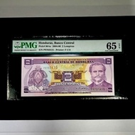 Uang Kuno Honduras Banknotes PMG Hnd01