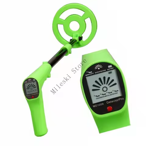 J60C Children's Metal Detectors 6Inch Depth Detection Lightweight Design LCD Screen