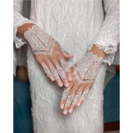 henna hand tattoo stickers waterproof temporary tattoo white henna tattoo for women bride wedding ta