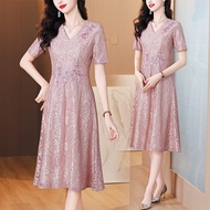 Elegant Evening Gown Women's New 2026 Luxury Wedding Banquet Young Mothers' Festive Dinner Dresses S