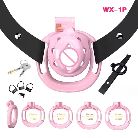 Cobra CB Chastity Lock for Men Mini Honeycomb Chastity Cage Resin Male Chastity Device BDSM Roleplay