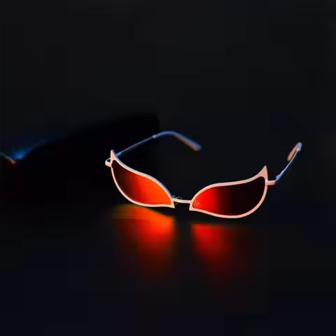 Kawaii ONE PIECE Donquixote Doflamingo Sunglasses Anime Cosplay Decorative Glasses Men Fashion Perso