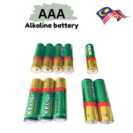 KELIQI AAA alkaline battery LR03 AAA 1.5V disposable battery AAA Battery Mercury Free