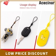ACECINAR 8-shaped Elastic Rope, Plastic Nylon Rope DIY Handmade Accessories,  Access Card Hanging Ro