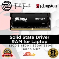 HyperX Impact DDR4 | DDR5 Laptop RAM [ 8GB 16GB 3200MHz 16GB 4800 5200 5600 6000Mhz ] CL22 / CL40