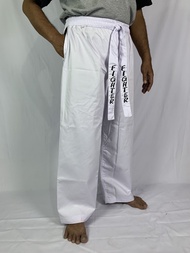 Celana Silat Sakral Polos Komprang Panjang Pangsi Warna Hitam Putih Merah Untuk Karate Pria Dewasa