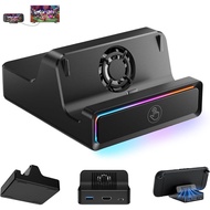 Portable TV Docking Station for Nintenndo Switch 2,  Dock Station Replacement with 4K@120Hz HDMI Ada