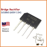 D2SB60 D2SB 60 Bridge Rectifier 600V 1.5A