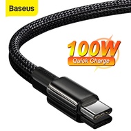 Baseus 6A USB Type C Cable For Huawei P40 Pro Mate 40 30 Supercharge 100W Fast Charger USB C Cable For Huawei P30 Pro