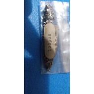 Water resistant watch knob, boss with seal on the stem