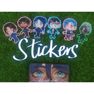 Arcane: League of Legends Glitter Stickers (Fan Merch) 双城之战 同人周边细闪贴纸