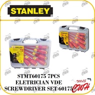 7/8PCS 1000V STANLEY STMT60175 / JONNESWAY ELETRICIAN VDE INSULATED SCREWDRIVER SET ELECTRICAL DRIVE