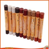 [PrettyiaSG] 10Pcs Wood Repair Filler Sticks  and  Scratched  Sandybrown, Cherry, , Light gray, Ebon