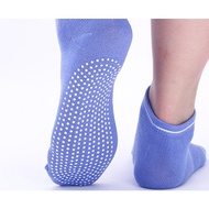 5 pais packing Women non-slip candy colour dot rubber sports boat socks trampoline socks yoga socks