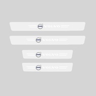 Ciscos 4 Chiếc Trong Suốt Bảo Vệ Bậc Cửa Ô Tô Miếng Dán Xe Phụ Kiện Ô Tô Cho Volvo XC60 S90 XC90