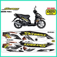 ◪ ♂ Suzuki skydrive striping / skydrive variation / sky drive decal