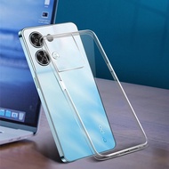 Clear Soft TPU Phone Case OPPO Reno 11 Pro 5G 10 + 8T 4G 8 8z 7 7z 6z 6 5z 5 5F 4 4G 3 2 2z 2F 10x Zoom Transparent Shockproof Back Cover