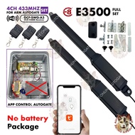 E8 E3500 ( 4CH 433MHZ A3 ) SWING ARM ( FULL SET ) AUTOGATE HEAVY DUTY SWING AND FOLDING AUTO GATE SY