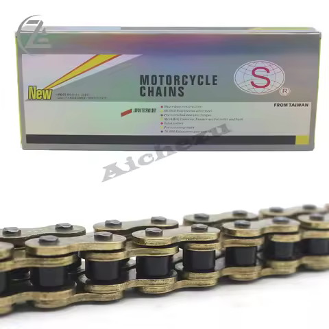 ACZ Universal Motorcycle Chain 520 525 530 120L (NO O-RING&X-RING) for Honda Suzuki Yamaha KAWASAKI