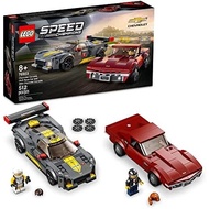 LEGO Speed Champions Chevrolet Corvette C8.R Race Car and 1969 Chevrolet Corvette 76903 Building