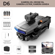 Easygoing Smart Drone D6 Pro 4k HD Dual Camera Shoot Original Indoor Outdoor Drone Murah Mini Dengan