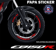 STIKER VELG CB150R CUTTING STICKER VELG CB 150 R CUTTING VARIASI HONDA CB150R LIS BAN/VELG 02