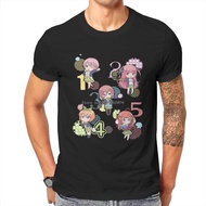 1 To 5 Quintessential Quintuplets Manga Anime T Shirt Vintage Men Cotton TShirt Oversized Tees Harajuku Men's T-shirt XS-4XL-5XL-6XL