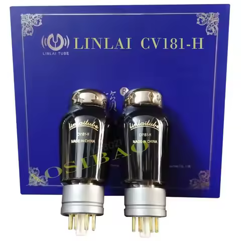 LINLAI CV181-H CV181H Vacuum Tube HIFI Audio Valve Upgrade CV181 6SN7 6N8P 6SN7C Electronic Tube Amp