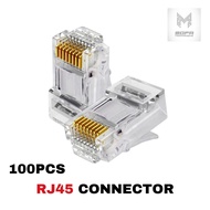 100 PCS RJ45 Cat6 Connector Network