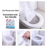 Toilet Seat Cover Waterproof Travel Portable Cover Mat Pad Pelapik Tandas Duduk 一次性马桶垫 Disposable To