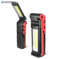 NANASALONNN 1Pc Car Repair COB LED Work Light Car Dimmable USB Rechargeable LED Flashlight Inspectio