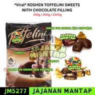 Halal Roshen Toffelini Sweets With Chocolate Filling  250g / 500g / 1000g JM