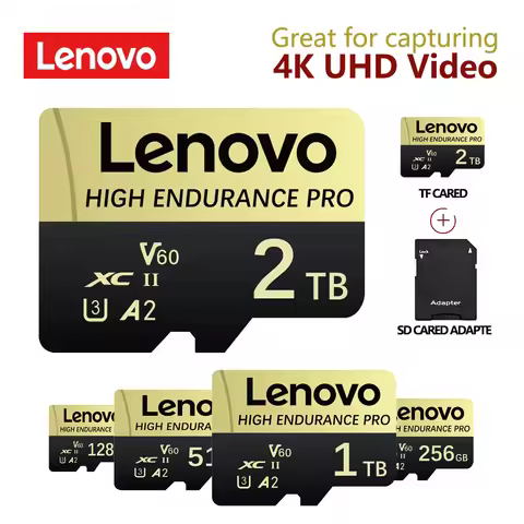 Lenovo High Speed SD Card 256GB SD Flash Micro TF Card SD 128GB Tarjeta Ultra SD Memory Card 512GB F
