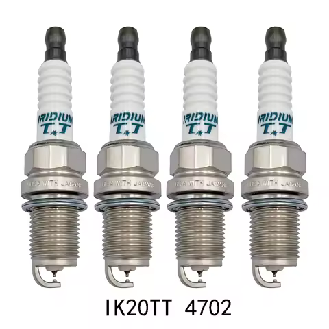 4PCS Dual Iridium Spark Plug IK16TT 4701 IK20TT 4702 IKH16TT 4703 IKH20TT 4704 IEXH22TT 4712 For Hon