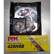 Chain Set + Sprocket For GPX-LEGEND150 (Rear Wheel/Max Wheel) LEGEND200 (Max LEGEND 250Twin (428x15+