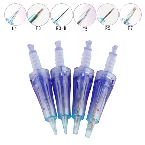 100/50/10Pcs Dr.Pen Tattoo Needle Cartridges Bayonet For Dr Pen N2/M7/M5/E30/A6/A1/A10/MYM Micro Nee