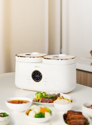 【義大利Giaretti珈樂堤 】8人份雙口舒肥陶瓷電子鍋(GT-RTC18)