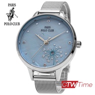 Paris Polo Club นาฬิกาข้อมือผู้หญิง สายสแตนเลส รุ่น 3PP-2203938M