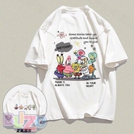 JAPANESE T-SHIRT SPONGEBOB WORLD PEACEFUL PREMIUM CARTOON / JAPANESE DISTRO T-SHIRT OVERSIZE SPONGEB